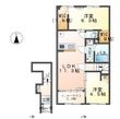 笠松町中野M様新築アパートの間取図