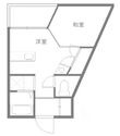 熊本市中央区平成3丁目の間取図