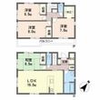 光市室積新開2丁目の間取図