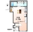 (仮称)　野々下1丁目アパートの間取図