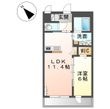 仮称)泉大津市千原町新築アパートの間取図