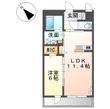 仮称)泉大津市千原町新築アパートの間取図