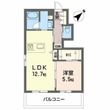 シャーメゾンにしむらの間取図