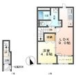 仮)筒尾4丁目新築アパートの間取図