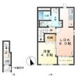 仮)筒尾4丁目新築アパートの間取図