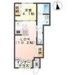 （仮称）船橋市夏見台１丁目新築アパートの間取図