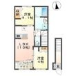 （仮称）船橋市夏見台１丁目新築アパートの間取図