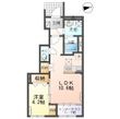 袋原1丁目アパート新築工事の間取図