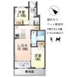 仮)岩倉市下本町真光寺 新築アパートの間取図