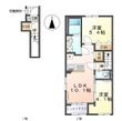 那加前洞新町K様アパート(仮) の間取図