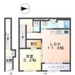 (仮称)大和高田市有井新築アパートの間取図