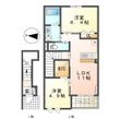 仮)水戸市姫子1丁目新築アパートの間取図