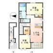 仮)水戸市姫子1丁目新築アパートの間取図