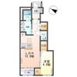 新田東1丁目新築アパートの間取図