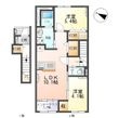 新田東1丁目新築アパートの間取図