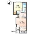 東松山市山崎町　アパートⅤ期新築工事の間取図