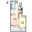 仮)犬山市松本町4丁目新築アパートの間取図