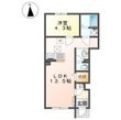 (仮)リバーヒルズ大津町 1LDK/2LDKの間取図