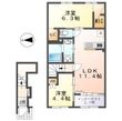 ユニバースの間取図