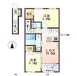 【新築】藤枝市田沼アパートの間取図