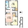 仮)日立市水木町2丁目新築アパートの間取図