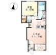 シェルル・スターテラス中瀬(仮)の間取図