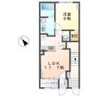 ニュークレスト七本松の間取図