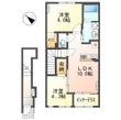 ニュークレスト七本松の間取図