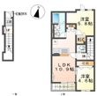 吉川市吉川美南アパート新築工事(仮の間取図