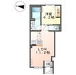 仮称)周南市横浜町新築アパートの間取図