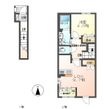 シェルル・スターテラス安久路Ⅱ（仮）の間取図