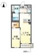 印西市戸神　マンション新築工事の間取図