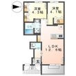 仮)原町2丁目新築アパートの間取図