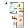 堺市美原区南余部新築アパートの間取図