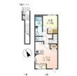 (仮称)水口町新城新築アパート2の間取図