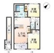 小田原8丁目新築アパートの間取図