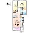 仮)守山区上志段味中屋敷新築アパートの間取図