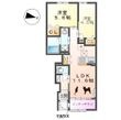 仮)守山区上志段味中屋敷新築アパートの間取図