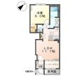 (仮)江田町新築アパートの間取図