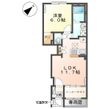 (仮)江田町新築アパートの間取図