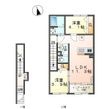 大府市北山町1丁目新築アパート工事の間取図