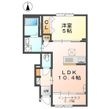 リヴィエール壬生の間取図