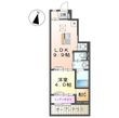 仮)ユニヴァリィⅡ下栗町新築アパートの間取図