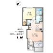 仮)江南市前飛保町 新築アパートの間取図