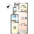 (仮称)新築藤沢打戻アパートの間取図
