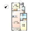 (仮称)新築藤沢打戻アパートの間取図
