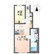 (仮称)嘉島町新築アパートの間取図