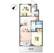 【新築】植田山賃貸アパートの間取図