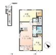 鎌ケ谷市くぬぎ山新築アパート（仮称）の間取図