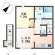 （仮称）吹田市新芦屋新築アパートの間取図